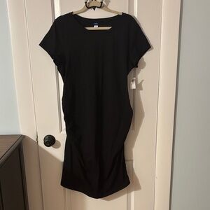 Old Navy Black Maternity Dress